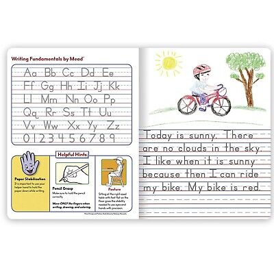 Mead Primary Composition Book, Ruled, Grades K-2, 100 Sheets, 7-1/2" x 9-3/4"...