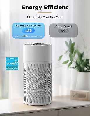 Nuwave Air Purifiers for Home Large Room Up to 857ft&#178;, XXL Size H13 True HE