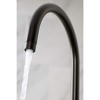 Kingston Brass KS8275DLBS Concord Bridge Kitchen Faucet, Oil Rubbed Bronze