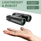 Gosky 10x42 Roof Prism Binoculars for Adults, HD Professional Binoculars for ...