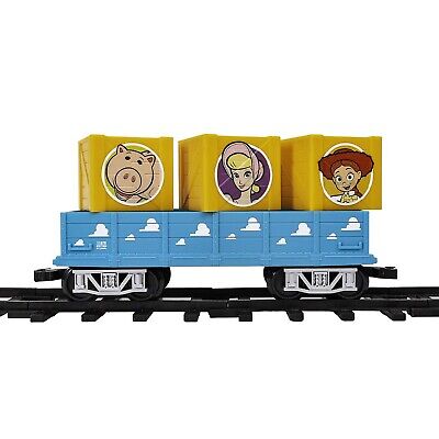 Lionel Battery-Operated Disney Toy Story Toy Train Set with Locomotive, Train...