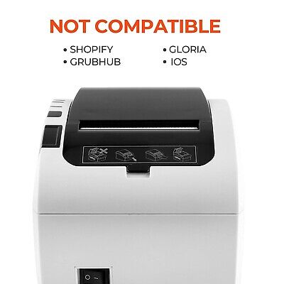 MUNBYN Receipt Printer, Thermal Receipt Printer Works with Windows Mac Chrome...