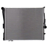 TRQ Radiator Assembly Aluminum Core Compatible with 07-10 BMW X3 CU13277