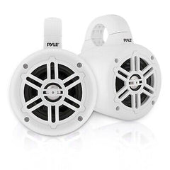 Pyle Waterproof Marine Wakeboard Tower Speakers - 4 Inch Dual Subwoofer Speak...