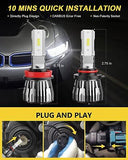 4PCS Fog Bulbs Compatible with Chevy Silverado/GMC Sierra 1999 2000 2001 2002...