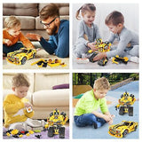 2-in-1 Build a Robot Kit,901 Pieces Remote & APP Controlled Robot or Race Car...