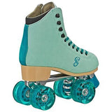 Candi GRL Carlin Quad Freestyle Artistic Roller Skates Green/Blue 7