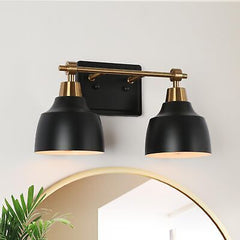 classy leaves Bathroom Light Fixtures, 2-Light Farmhouse Vanity Lights for Ba...