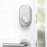 August Home Smart Lock + Connect, Silver Wi-Fi Lock