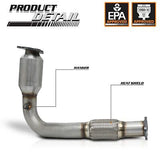 M-AUTO Catalytic Converter Compatible with 2010 2011 2012 2013 2014 Chevy Equ...