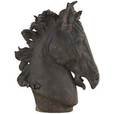 Deco 79 Polystone Horse Decorative Sculpture Home Decor Statue, Accent Figuri...