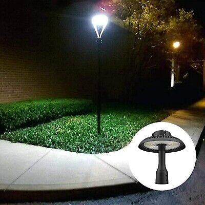 Krled Post Top Light 100W LED Area Light 13000Lm 5500K Pure White (300W Equiv...