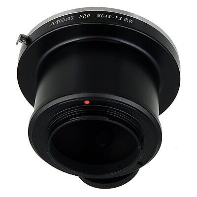 Fotodiox Pro Lens Mount Adapter, Mamiya 645 Lens to Fujifilm X (X-Mount) Came...