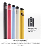 ZAGG Pro Stylus 2 - Active Dual-Tip with Capacitive Back-End, Wireless Chargi...