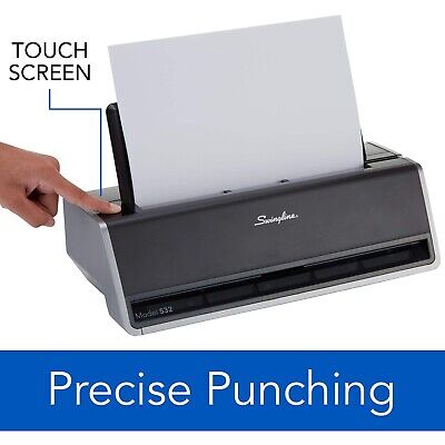 Swingline Electric Hole Puncher 2 Hole, 28 Sheet Capacity Hole Punch, Jam Res...