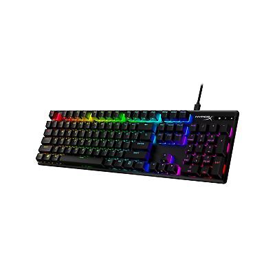 HyperX Alloy Origins PBT - Mechanical Gaming Keyboard, PBT Keycaps, RGB light...