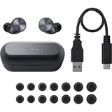 Technics HiFi True Wireless Multipoint Bluetooth Earbuds with multiple, Black