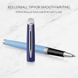 Waterman H&#233;misph&#232;re Rollerball Pen, Blue Colour Blocking, Fine Point,