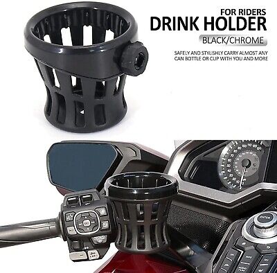 Motorcycle Cup Holder with Perch Mount Fits for Softail Dyna Electra Glide 19...