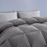 Feather Down Comforter Oversized Queen - Medium Warm All Season Soft Duvet In...