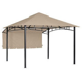 Garden Winds Replacement Canopy for Garden House Gazebo - Riplock 350 - Beige