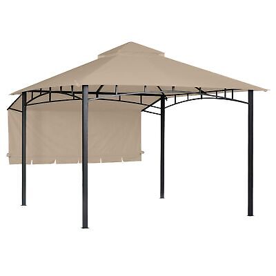 Garden Winds Replacement Canopy for Garden House Gazebo - Riplock 350 - Beige