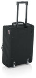 Gator GRRACKBAG2UW Rolling 2 Rack Bag with Removable Handle and Wheels