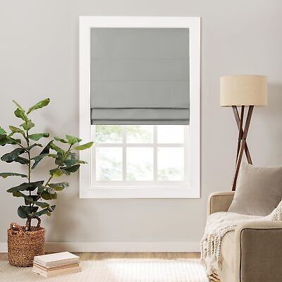 Eclipse Lane Cordless Roman Shades for Windows, Room Darkening, 27 in Wide x ...