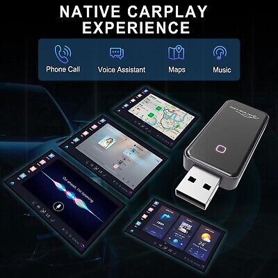 Wireless Carplay Adapter Converts Wired to Wireless Carplay Dongle for Wirele...