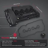 BDFHYK Engine Valve Cover with Gasket Compatible with 2007 2008 2009 2010 201...