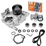 Engine Timing Belt Kit with Water Pump Compatible with Subaru Forester Legacy...