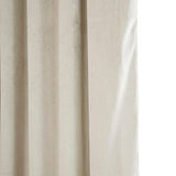 HPD Half Price Drapes Velvet Blackout 25W x 96L, Neutral Ground