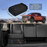 Under Seat Storage Bag Fit for SuperCrew Cab, Collapsible Truck UnderSeat Org...