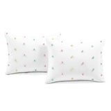 Lush Decor Rainbow Tufted, Full/Queen, Dot 3 Piece Comforter Set, Full & Piece