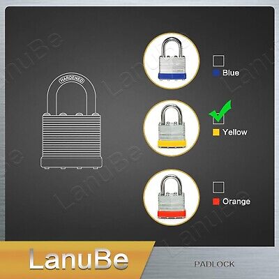 Lock Laminated keyed Padlock (1-9/16", 40mm), keyed Alike Locks, Normal Shack...