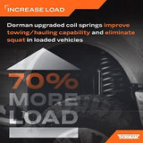 Dorman 929-901 Front Severe Heavy Duty Coil Spring Upgrade - 70 Percent Incre...