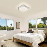 Ceiling Light Fixture Square Flush Mount Ceiling Light 11IN Light Fixtures Ce...