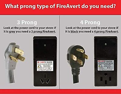 Electric Auto Stove Shut-Off Safety Device (3 or 4 Prong) - As Seen On Shark ...