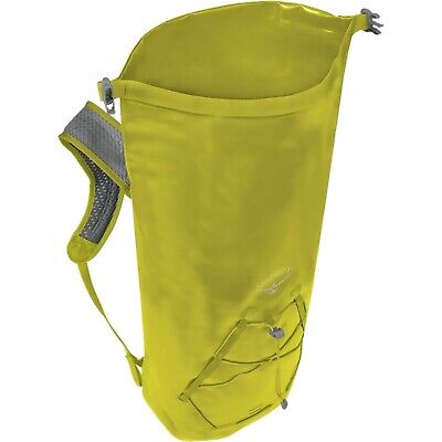 Osprey Transporter 18L Roll Top Waterproof Laptop Backpack, Lemongrass Yellow