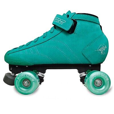 Bont Skates - Prostar Soft Teal Suede Professional Roller Skates with Glow Li...