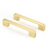 Rergy 5in Brushed Brass Drawer Pulls Gold Cabinet Handles - 30 Pack Cabinet P...