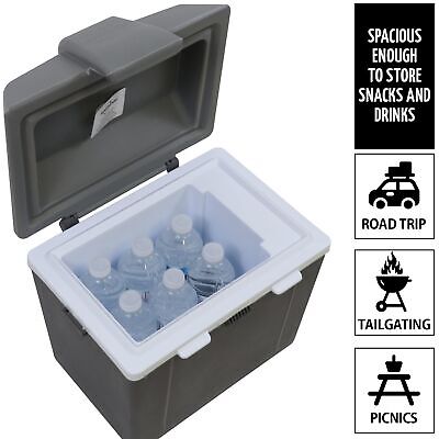 Koolatron Electric Portable Cooler Plug in 12V Car Cooler/Warmer 9.8 qt (9 L)...