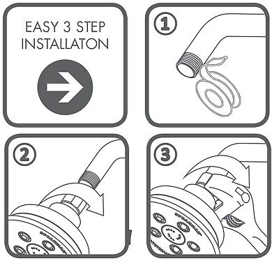 Speakman S-2254-BN Anystream 3-Setting Showerhead for Stylish Bathroom D&#233;co