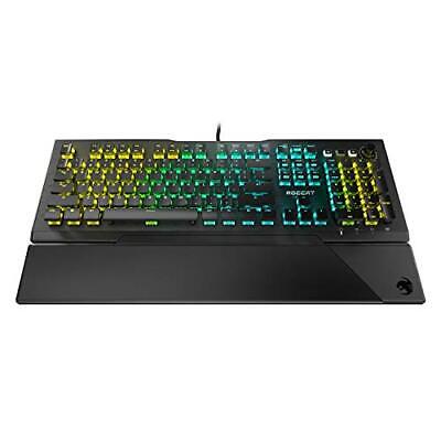 ROCCAT Vulcan Pro Linear Optical PC Gaming Keyboard, Titan Switch Full Black