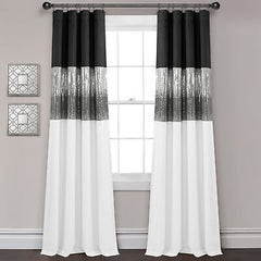 Lush Decor Night Sky 100% Blackout Lined Window Curtain Panel, Single, 42" W ...