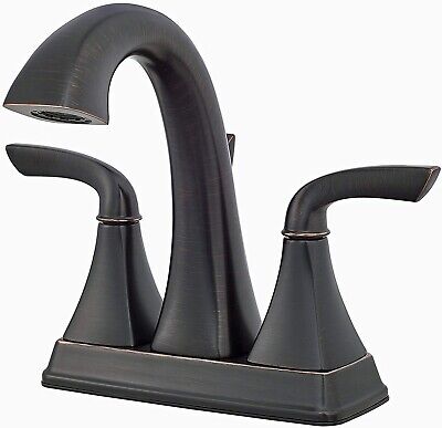 Pfister LG48-BS0Y Bronson 2-Handle Centerset Bathroom Faucet, 4", Tuscan Bronze