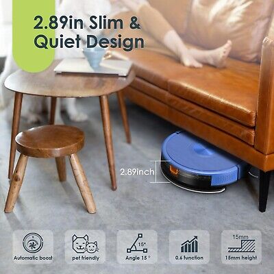 XIEBro Robot Vacuum and Mop Combo,3 in 1 Mopping Robotic Vacuum with Schedule...