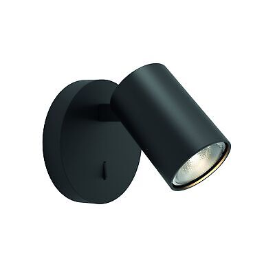 Astro Ascoli Single Switched Indoor Reading Light (Matt Black) - Dry Rated - ...