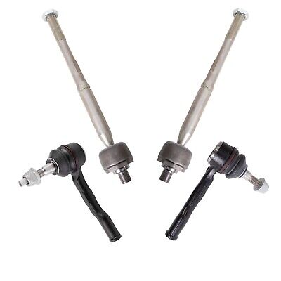 TRQ Front Tie Rod Set Compatible with 2016-2019 Chevrolet Cruze Volt PSA36561