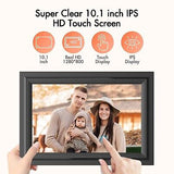 Mvgges 10.1 Inch Digital Picture Frame, Smart WiFi Digital Photo Frame, 16GB ...